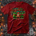 Funny Cool Santa Shirt - North Pole Gangster Elves Tee